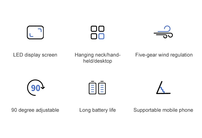 Mini Portable Handheld Fan