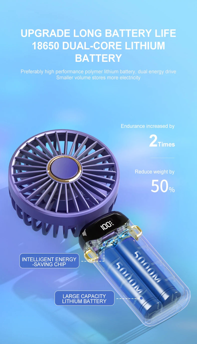 Mini Portable Handheld Fan
