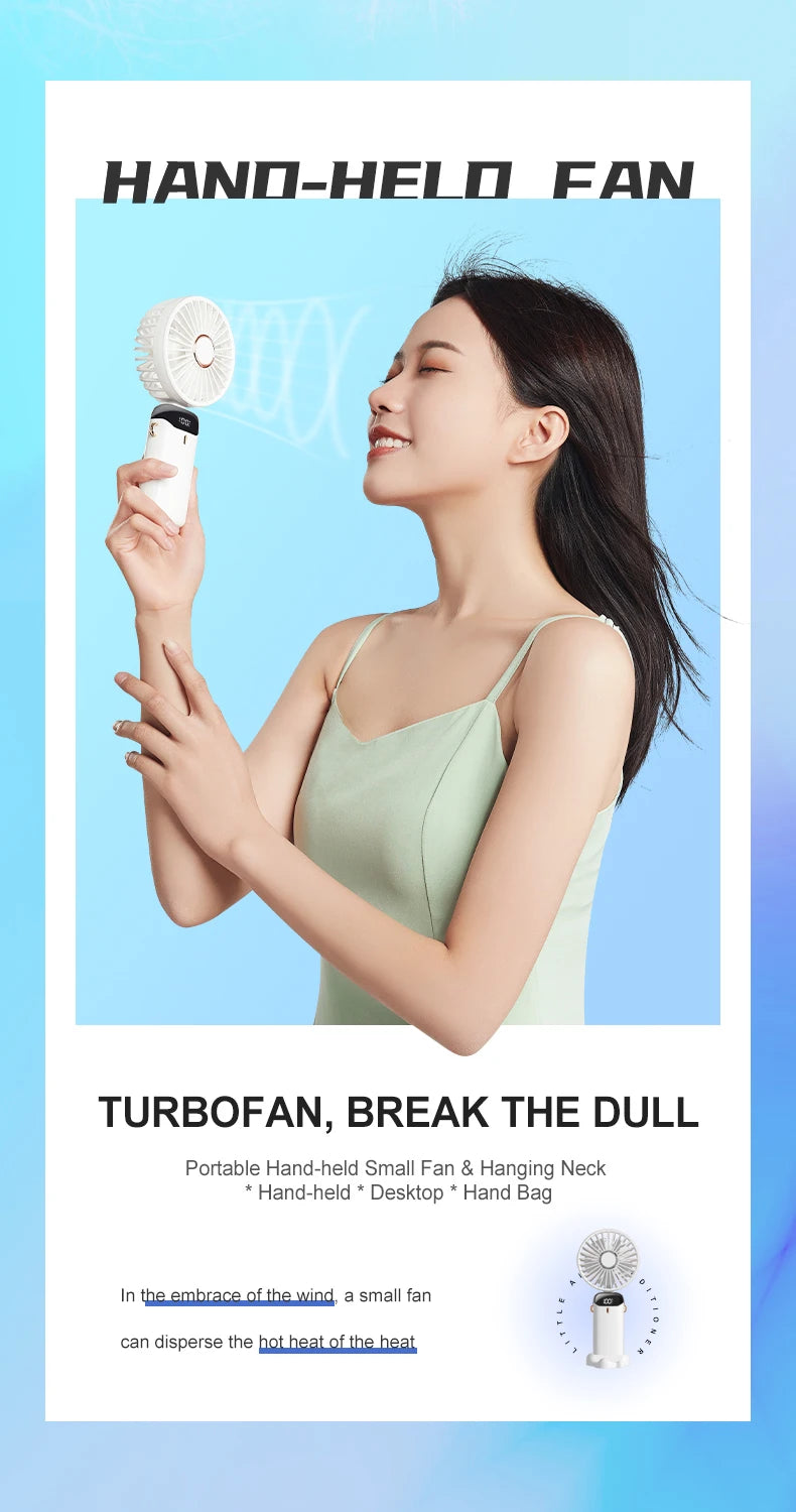 Mini Portable Handheld Fan