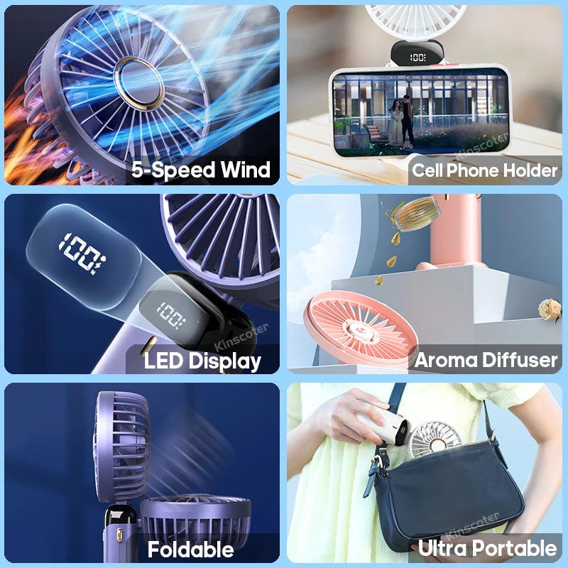 Mini Portable Handheld Fan