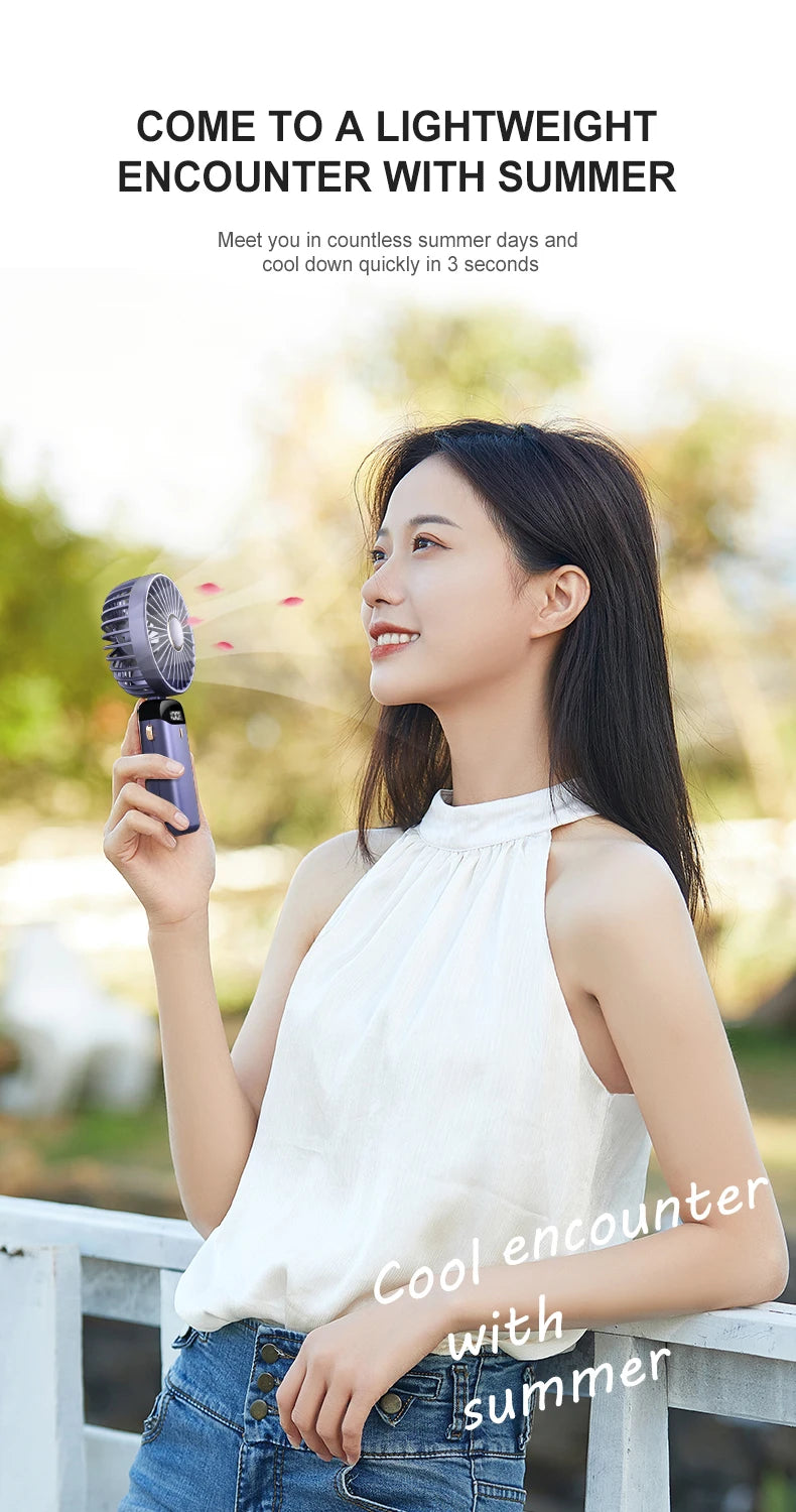Mini Portable Handheld Fan