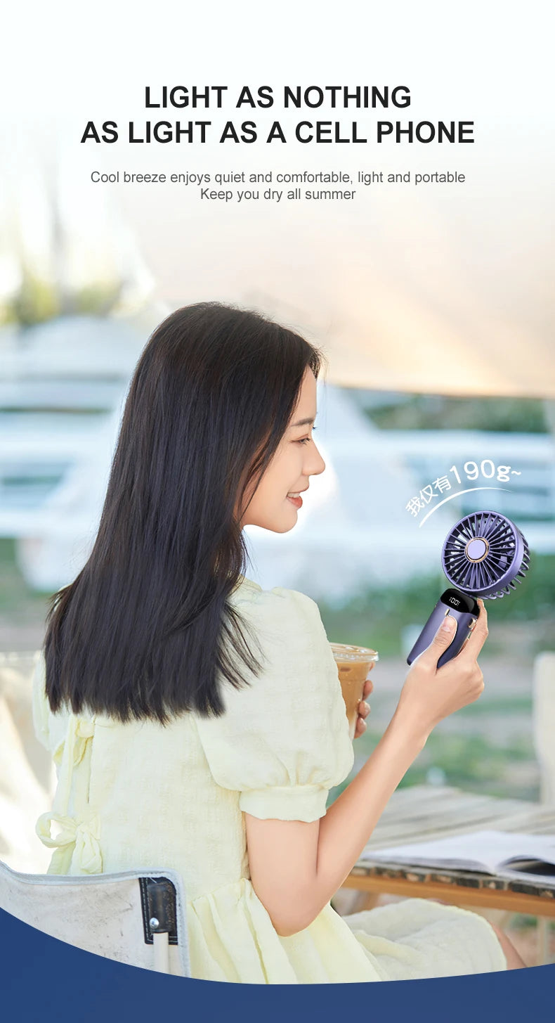 Mini Portable Handheld Fan