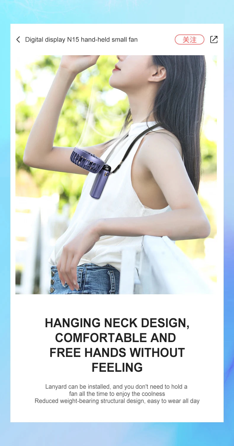 Mini Portable Handheld Fan