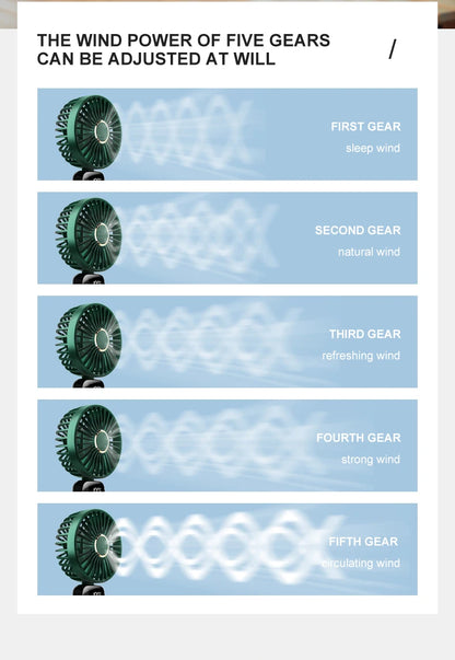 Mini Portable Handheld Fan